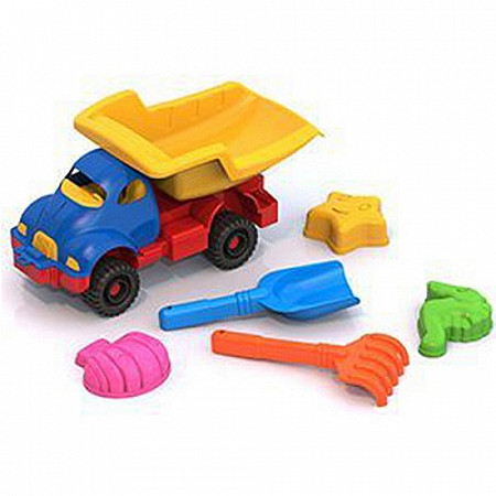 На картинке изображен Набор Нордпласт для песка № 5 68 Р22581 Набор Нордпласт для песка № 5 68 Р22581