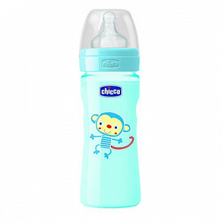 Бутылочка Philips Avent Well-Being Boy Обезьянка 250 мл 00020623220000