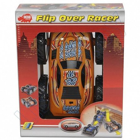 Игрушка Dickie Toys Машина-перевёртыш инерционная 20 см (203313339) orange/blue