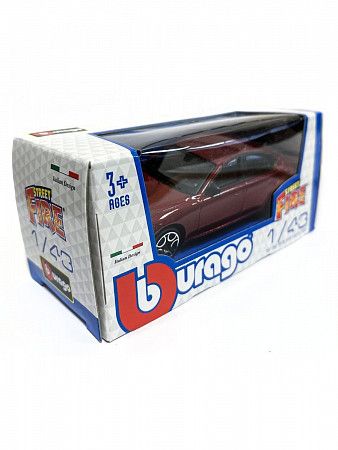 Машинка Bburago 1:43 Alfa Romeo Giulia (18-30000/18-30329) red