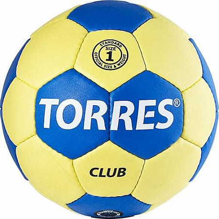 Мяч гандбольный Torres Club H30011 blue/yellow