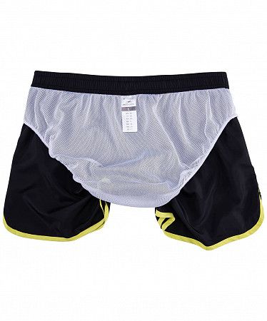 Шорты для плавания 25Degrees Station Black/Lime 25D21-008-A полиэстер