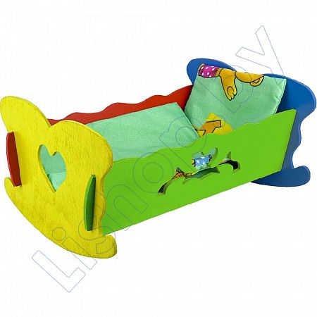 Кроватка для кукол Stantom 33 см (006327) turquoise №5