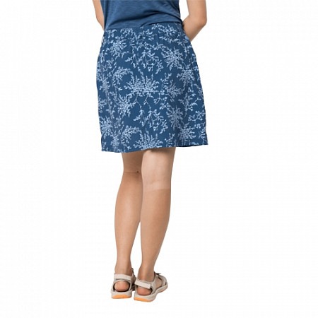 Юбка-шорты женская Jack Wolfskin Sonora Print Skort ocean wave all over