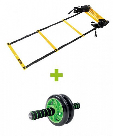 Комплект Starfit (координационная лестница и массажный ролик) FA-107