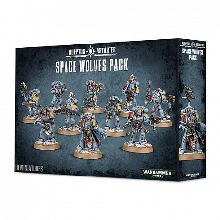 На картинке изображен Фигурки Games Workshop Warhammer: Space Wolves Pack 53-06 Фигурки Games Workshop Warhammer: Space Wolves Pack 53-06