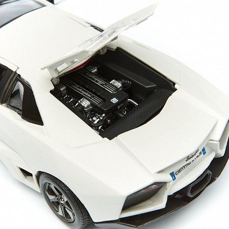 На картинке изображен Машинка Bburago 1:24 Lamborghini Reventon (18-21041) Машинка Bburago 1:24 Lamborghini Reventon (18-21041)