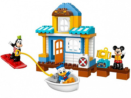 Конструктор LEGO Микки и его друзья: Домик на пляже 10827