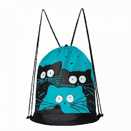 Мешок для обуви GRIZZLY OM-91-3 /2 turquoise