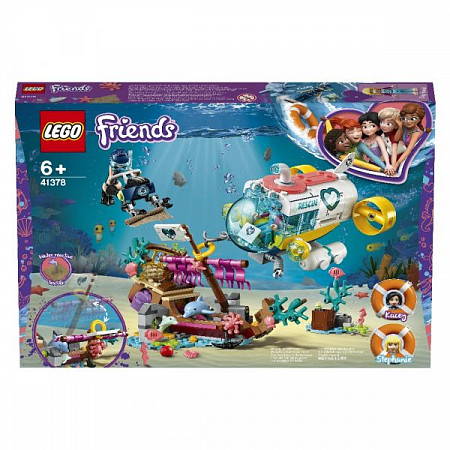 Конструктор LEGO Friends Спасение дельфинов 41378