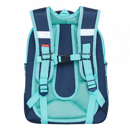 Рюкзак школьный GRIZZLY RAf-192-8 /1 blue