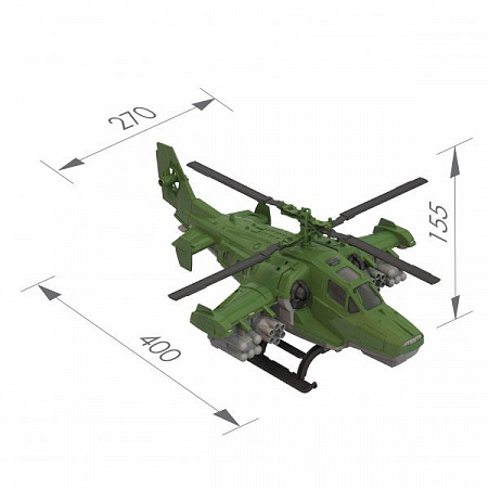 Вертолет Nordplast «Военный» 247