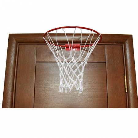 Кольцо баскетбольное с сеткой D-22 см на дверь