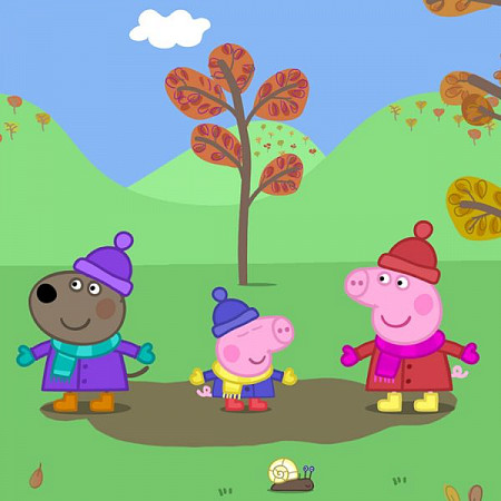 На картинке изображен Игровой набор Peppa Pig Идём в школу 20827 Игровой набор Peppa Pig Идём в школу 20827