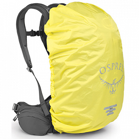 На картинке изображен Накидка на рюкзак Osprey Hi-Vis Raincover 19-30 литров Накидка на рюкзак Osprey Hi-Vis Raincover 19-30 литров