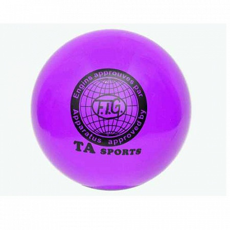 Мяч для художественной гимнастики 15 см purple