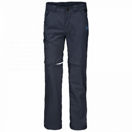 Брюки детские Jack Wolfskin Safari Zip Off Pants K night blue