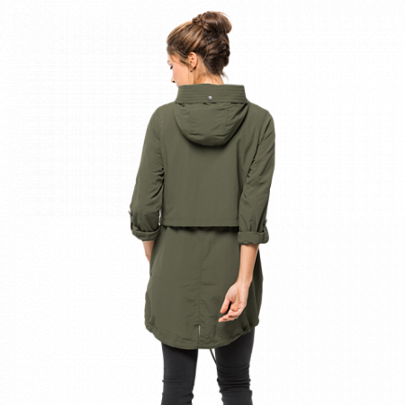 Куртка женская Jack Wolfskin Saguaro Parka Women woodland green