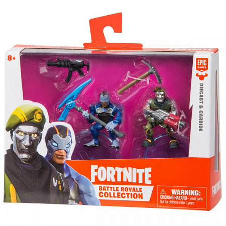 Фигурки (пара) Fortnite W1 Carbide и Diecast 63514 63535