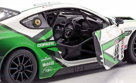 На картинке изображен Коллекционная машина Bburago 1:24 Bentley Gt3 (18-28008) Коллекционная машина Bburago 1:24 Bentley Gt3 (18-28008)