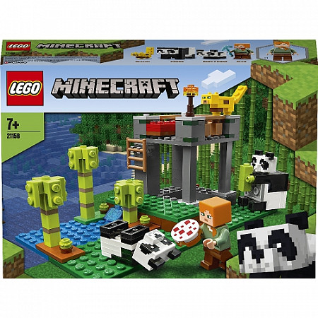 Конструктор LEGO Minecraft Питомник панд 21158