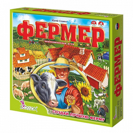 Настольно-печатная игра Blossom Фермер 02001