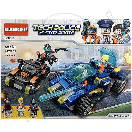 Конструктор UniToys Tech Police vs Star Pirate (8600-2)