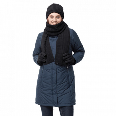 На картинке изображен Перчатки мужские Jack Wolfskin Milton Glove black Перчатки мужские Jack Wolfskin Milton Glove black