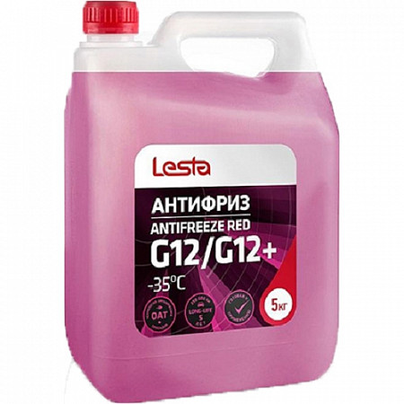 Антифриз Lesta G12/12+ 5 кг (-35°C