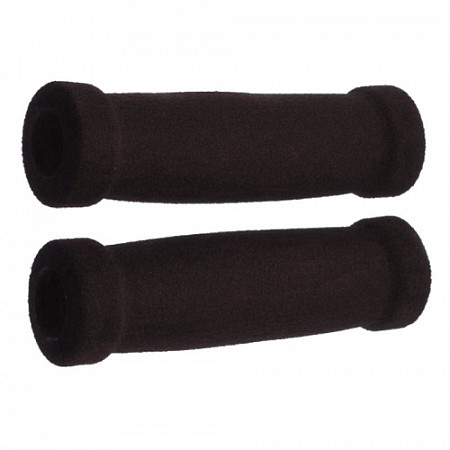 Грипсы Velo 130мм С заглушками VLG-074B Black
