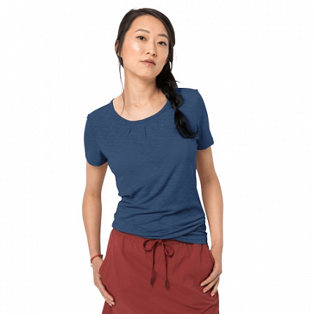 Футболка женская Jack Wolfskin Travel Drape T W ocean wave