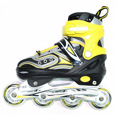 Роликовые коньки Zez Sport 116 yellow