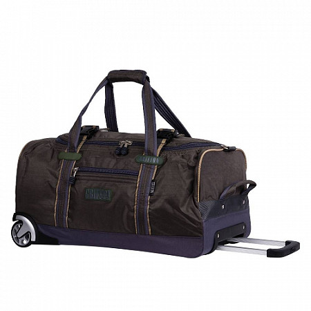 На картинке изображен Дорожная сумка на колесах Griffon 28" Г304 khaki Дорожная сумка на колесах Griffon 28" Г304 khaki