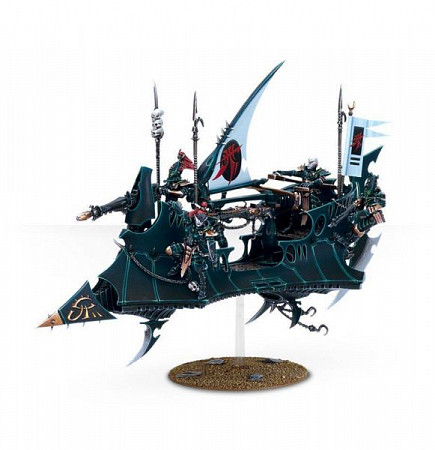 На картинке изображен Фигурка Games Workshop Warhammer: Dark Eldar Raider 45-10 Фигурка Games Workshop Warhammer: Dark Eldar Raider 45-10