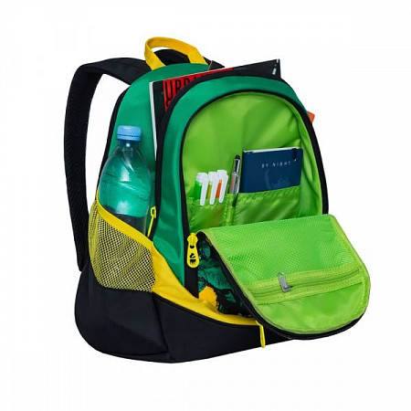 Школьный рюкзак для девочек GRIZZLY Лимоны RD-953-4