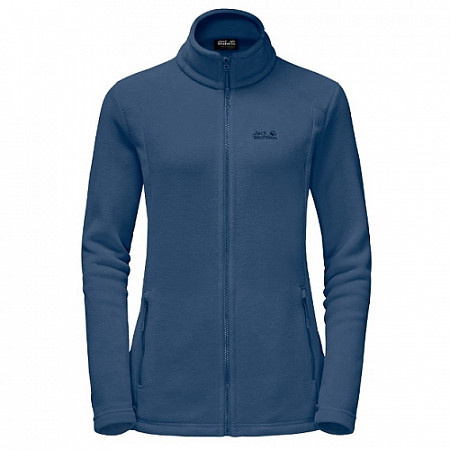 На картинке изображен Джемпер женский Jack Wolfskin Midnight Moon Women 1703861 blue Джемпер женский Jack Wolfskin Midnight Moon Women 1703861 blue