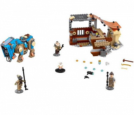 На картинке изображен Конструктор LEGO Столкновение на Джакку 75148 Конструктор LEGO Столкновение на Джакку 75148