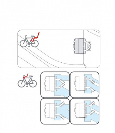 Детское велокресло заднее Bellelli Tiger Standard B-Fix 01TGTSB0001 orange