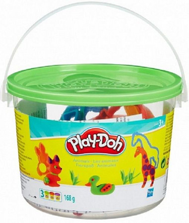 Игровой набор Play-Doh Мини-ведерко с формочками (23414)