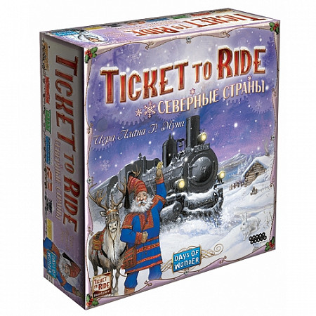 Настольная игра Hobby World Ticket to Ride: Северные страны 1702