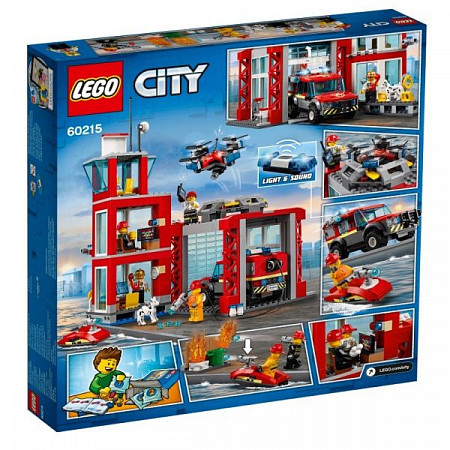 Конструктор LEGO City Пожарное депо 60215