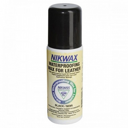 Пропитка для гладкой кожи Nikwax Aqueous Wax black 125 мл