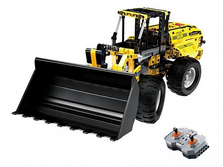 На картинке изображен Конструктор на радиоуправлении CaDa Погрузчик C51058W Конструктор на радиоуправлении CaDa Погрузчик C51058W
