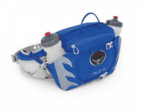 На картинке изображен Сумка поясная Osprey Talon 6 Lumbar Blue Сумка поясная Osprey Talon 6 Lumbar Blue