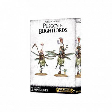 На картинке изображен Фигурки Games Workshop Warhammer: Nurgle Rotbringers Pusgoyle Blightlords 83-48 Фигурки Games Workshop Warhammer: Nurgle Rotbringers Pusgoyle Blightlords 83-48