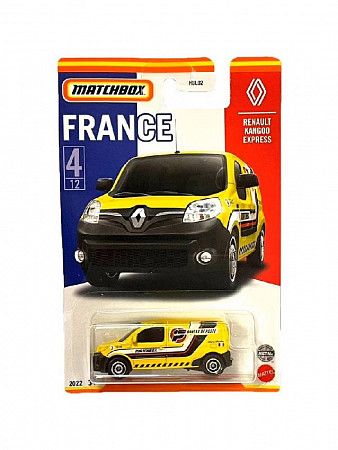 Машинка Matchbox France Renault Kangoo Express 4/12 (HBL02 HFH71) коллекция 2022