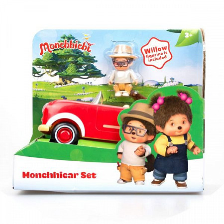 Игровой набор Monchhichi Кабриолет с фигуркой Вилли 81513