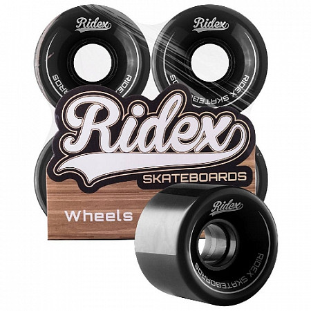 Комплект колес для пенни бордов (Penny Board) Ridex SB 82А 60x45 black