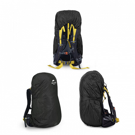Накидка на рюкзак Naturehike Backpack Covers Q-9B 35-45L black