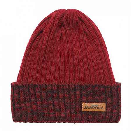 Шапка мужская SportCool 76/4 Bordo